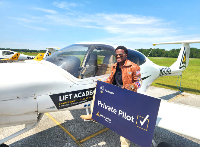 20 Year Old Tuskegee Student Makes History as First Certified Pilot in 80 Years