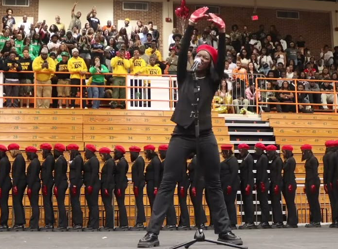 FAMU’s First Female Head Drum Major Crosses Delta Sigma Theta