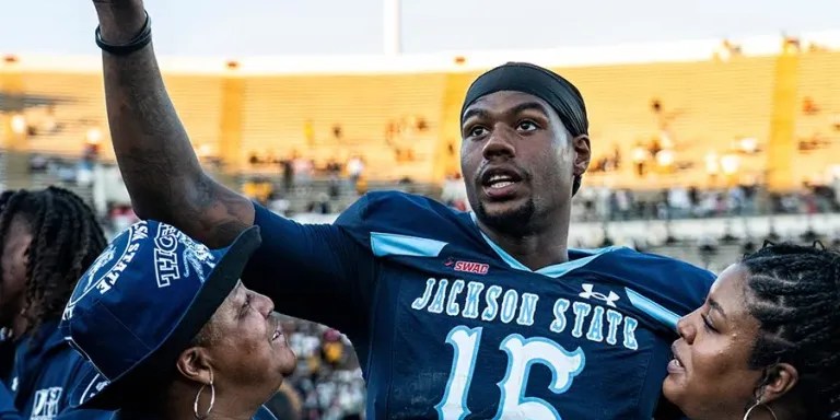 Jacobian Morgan On The Sidelines Pumping His Team Up 1