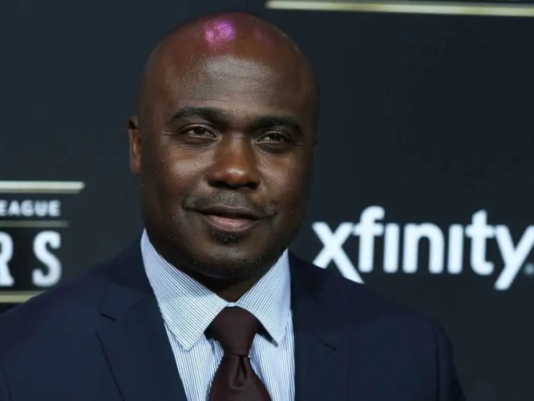 Marshall Faulk Smiling At An Event Marshall Faulk Smiling At An Event